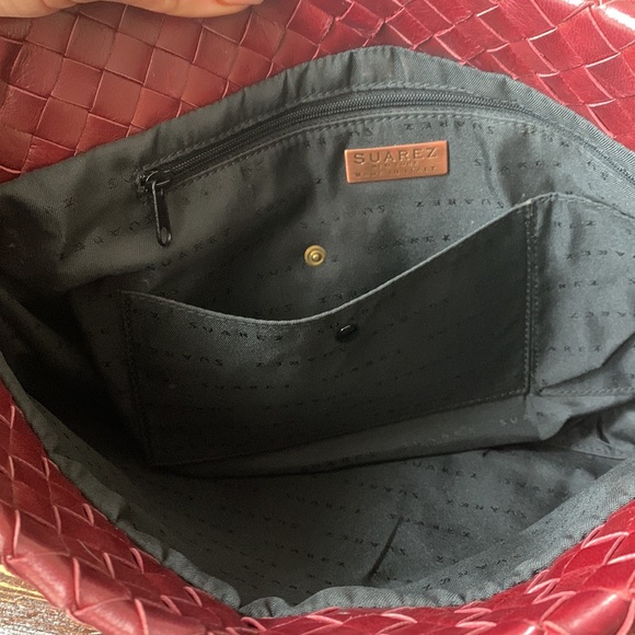 Woven Leather Handbag - Picture 8 of 12